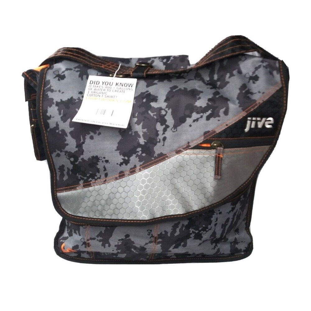 Looptworks Noll Messenger Bag Limited Edition Shoulder Bag Made in USA Gray
